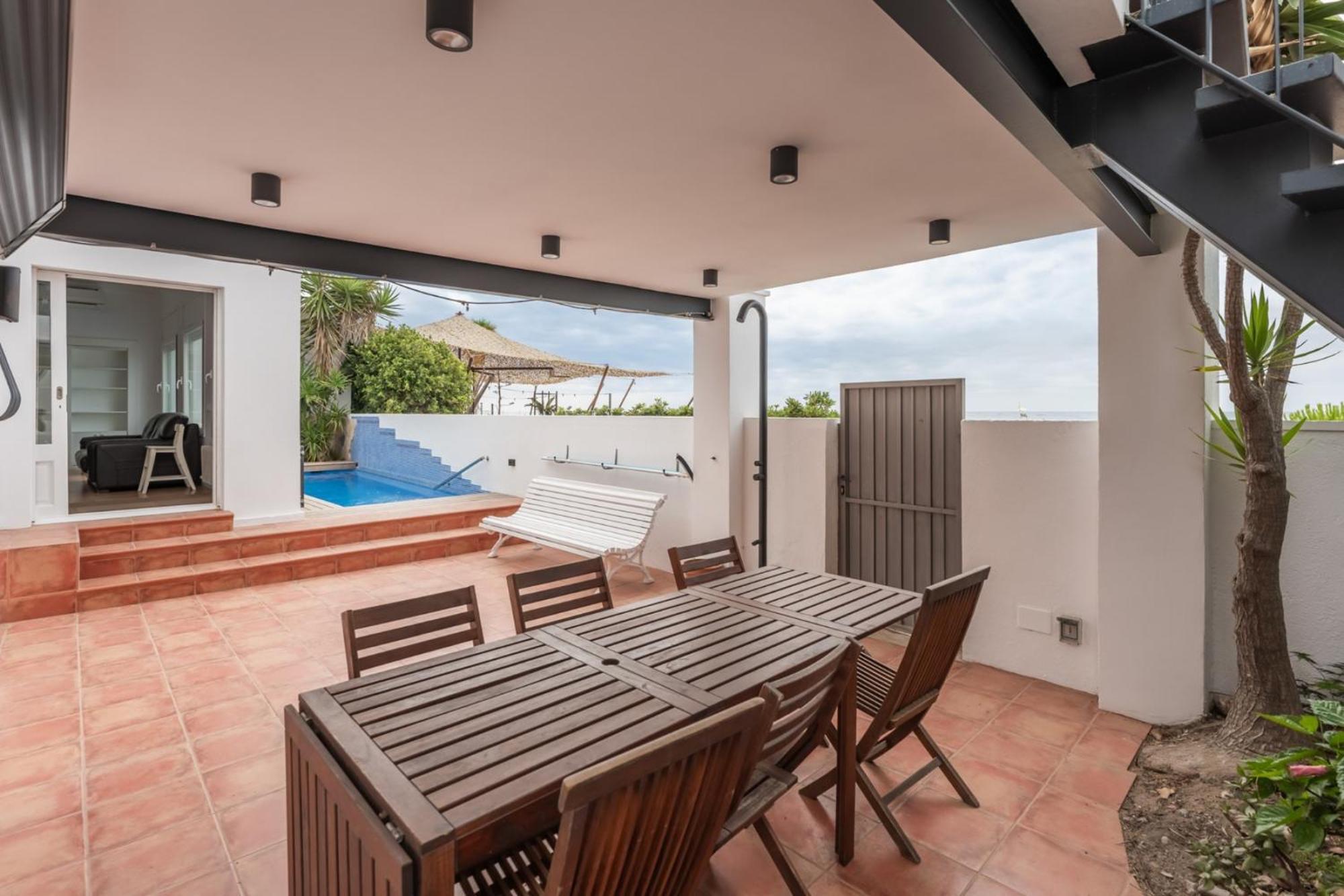 Beach Villa Cristina By Hhbcn Castelldefels Phòng bức ảnh