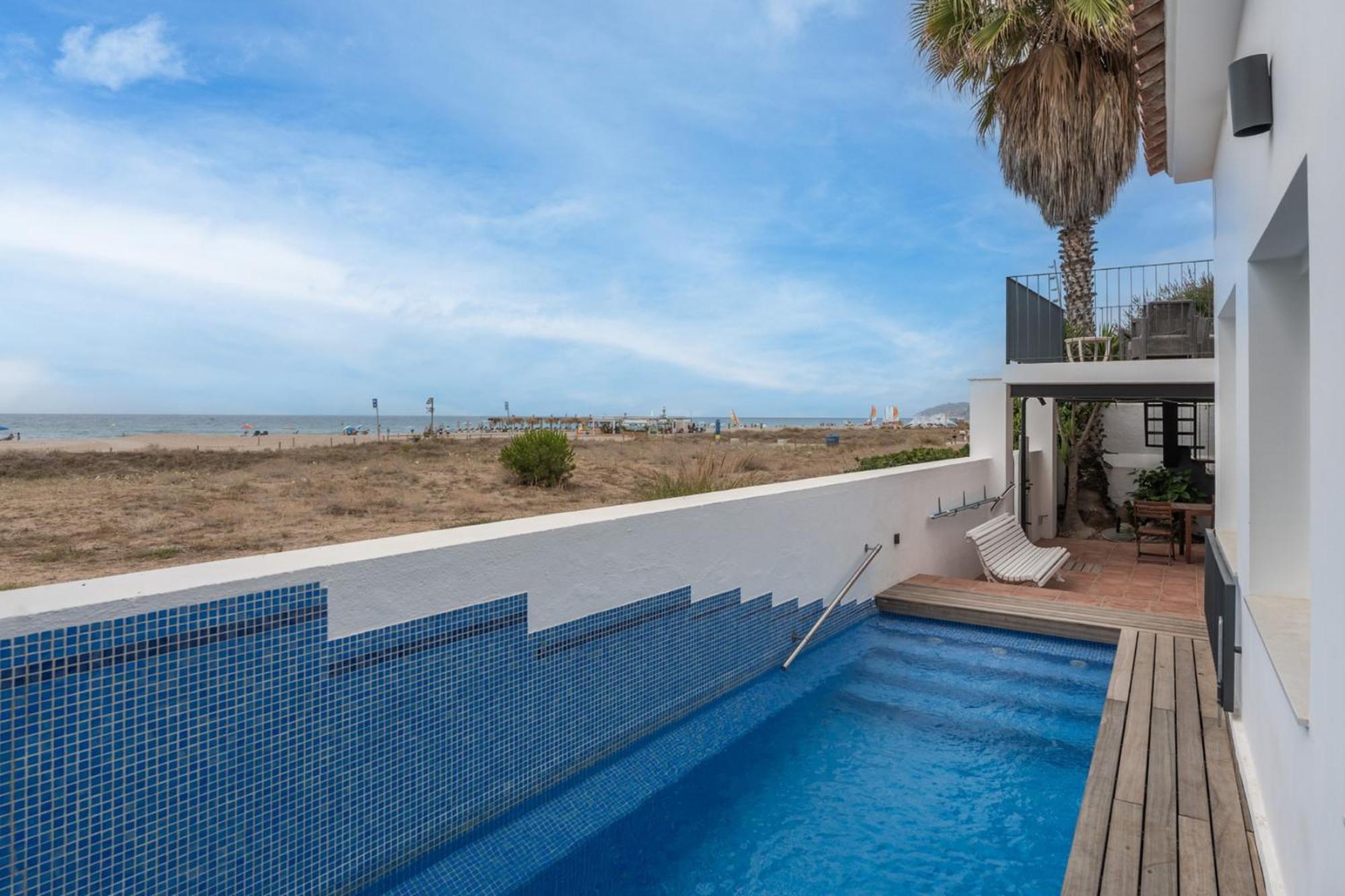 Beach Villa Cristina By Hhbcn Castelldefels Phòng bức ảnh